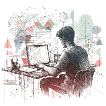 Foto de Pedro Santos em sua colação de grau.